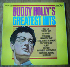 Buddy Holly's Greatest Hits Vinyl Coral COPS 1007  Germany The Crickets 3Titres