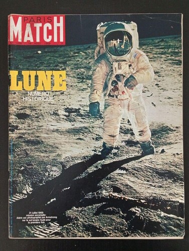 Paris match 1058 aout 1969 - aout,