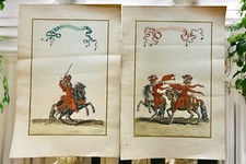 Lot de deux estampes