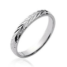 BAGUE ALLIANCE Femme en ARGENT