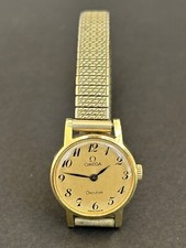 Jolie authentique MONTRE FEMME OMEGA GENEVE mécanique VINTAGE ne fonctionne pas