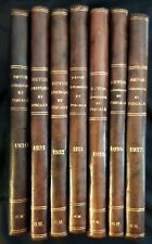 7 volumes:Revue juridique et fiscale de l'entreprise,propriété bâtie,urbanisme 