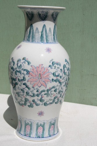Vase céramique décor - à,