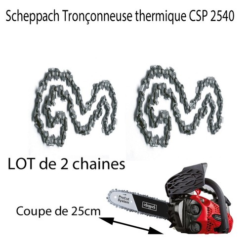Lot chaines élagueuse - chaines,