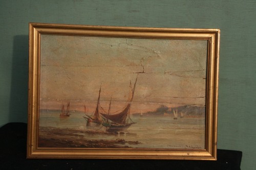 Tableau peinture panneau - tableau,