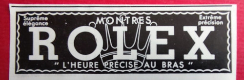 Publicité presse montres - de,