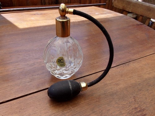 Flacon parfum ancien - ., cristal