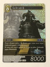 Carte Final Fantasy - FFTCG - Gabranth - Foil / Holo - 1-098R - FR - Neuf