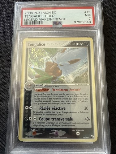 Carte pokemon tengalice 92 - pokemon, 12/92