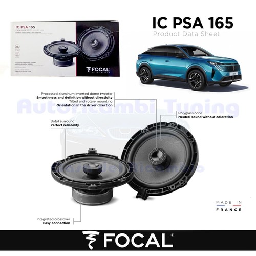 Enceintes coaxiales focal plug - enceintes,