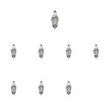 8 x Bougie d'allumage BOSCH pour HONDA, JAGUAR, LAND ROVER, MAZDA 3 IV, CIVIC