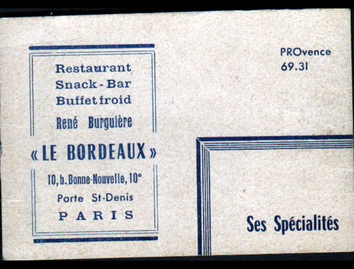 Paris restaurant - paris,