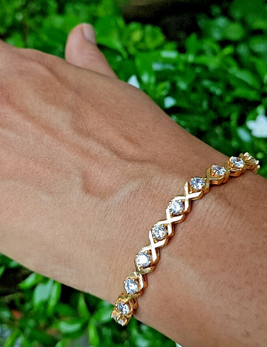 Bracelet tennis pour - bracelet,