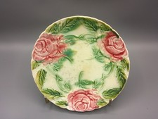 ASSIETTE BARBOTINE ROSES