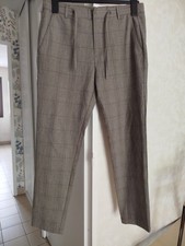 Pantalon Gris A Carreaux. Taille 38 . Celio. Parfait État