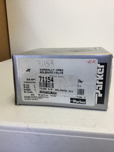 Parker normally open solenoid - parker,