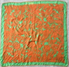 Foulard en soie 75cm x 75cm