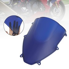 Plastique ABS Pare-Brise Saute-Vent pour HONDA CBR1000RR-R 2020-2022 Blue A4