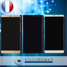 Vitre Tactile + Ecran LCD sur chassis pour Huawei Mate 8 blanc/noir/or + verre