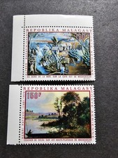 TIMBRE MADAGASCAR TABLEAU