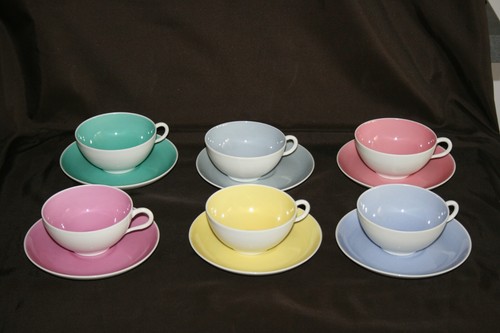 Ensemble tasses à thé - 6,