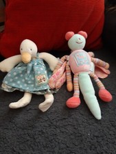 Lot 2 Petits Doudou De Moulin