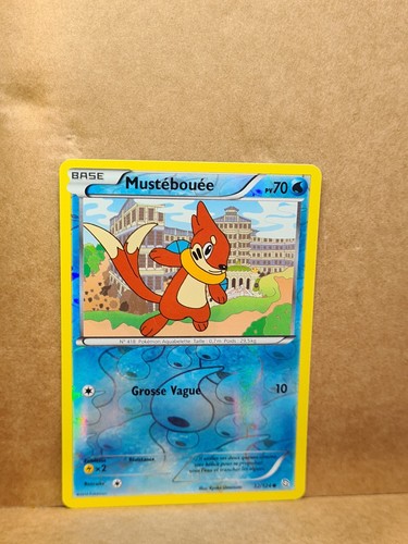 Carte pokémon mustebouee - carte,