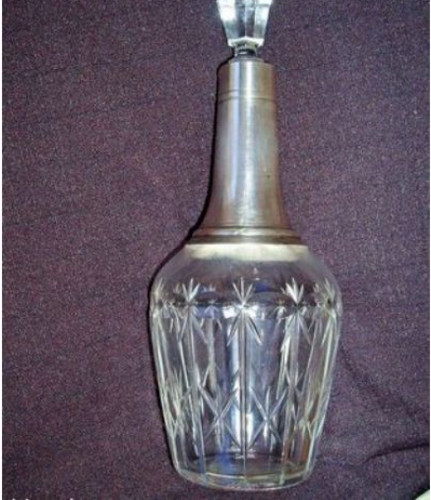 Ancienne carafe cristal - carafe,