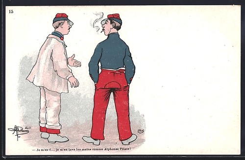 Cpa illustrateur albert - illustrateur,