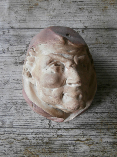 Ancien porte pipe sculpture - porte,