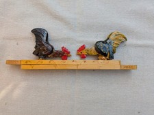 Jeu en bois  combat de coqs