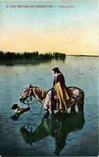 CPA AK ARGENTINA Viejo gaucho (787387)
