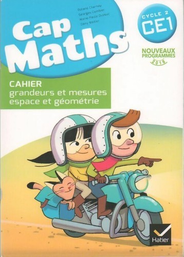 Cap maths ce1 2016 collectif - maths,