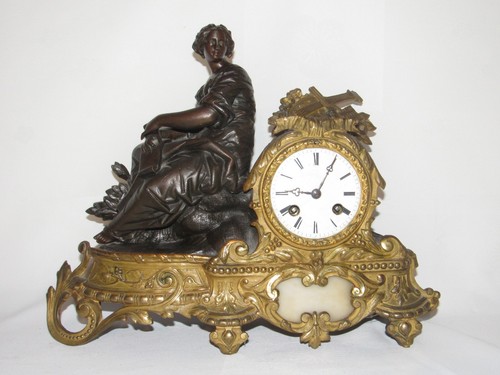 11i1 ancienne horloge pendule - horloge,