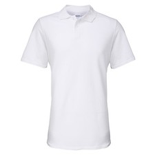 Gildan - Polo uni manches