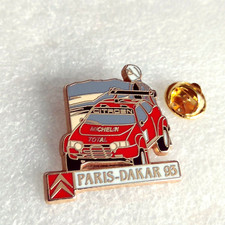 Pin's pins Lapel pin Rallye Raid Paris Dakar 93 CITROEN ZX ZAMAC Signé STARPIN'S