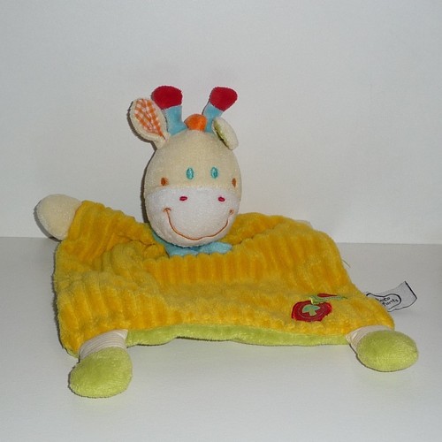 Doudou girafe mots enfants - girafe,