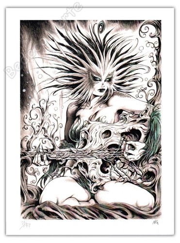 Affiche lithographie nik - affiche,