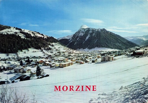 Morzine vue ensemble de - morzine,