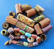 Lot Perles CHEVRON Anciennes