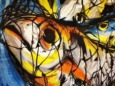 Torchon cuisine peinture «