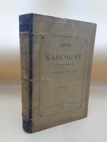 Revue gascogne tome xxiii - gascogne,