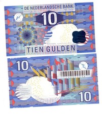 PAYS-BAS Netherlands Billet 10