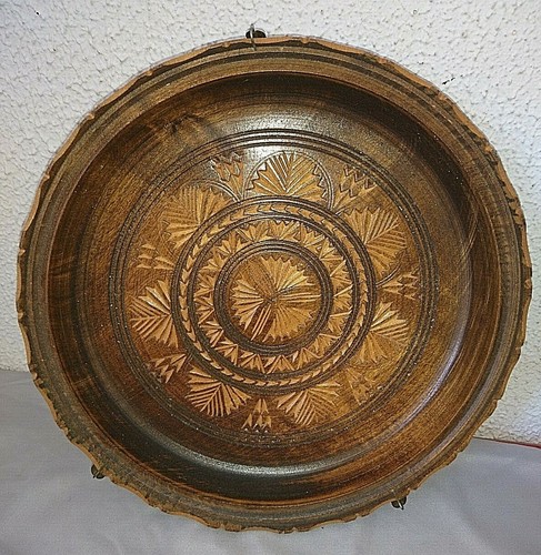 Ancien joli plateau coupe - joli,