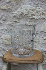 seau a champagne cristal taille anses style vintage 22.5 cm
