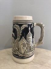 Chope à Bière Décor En Relief D’Alsace Riquewihr Colmar 40cl