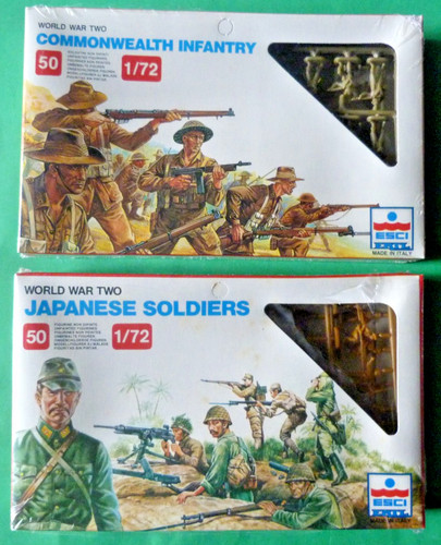 Soldats plastique ww2 - plastique, 1/72
