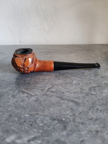 Pipe ancienne sculptée - pipe,