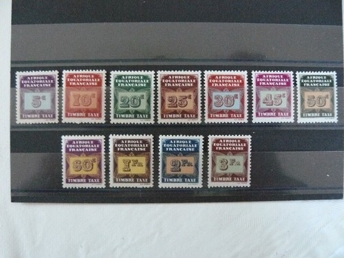 Aef taxe 11 neufs - aef, a