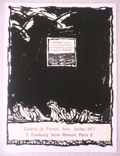 Alechinsky pierre affiche - pierre,